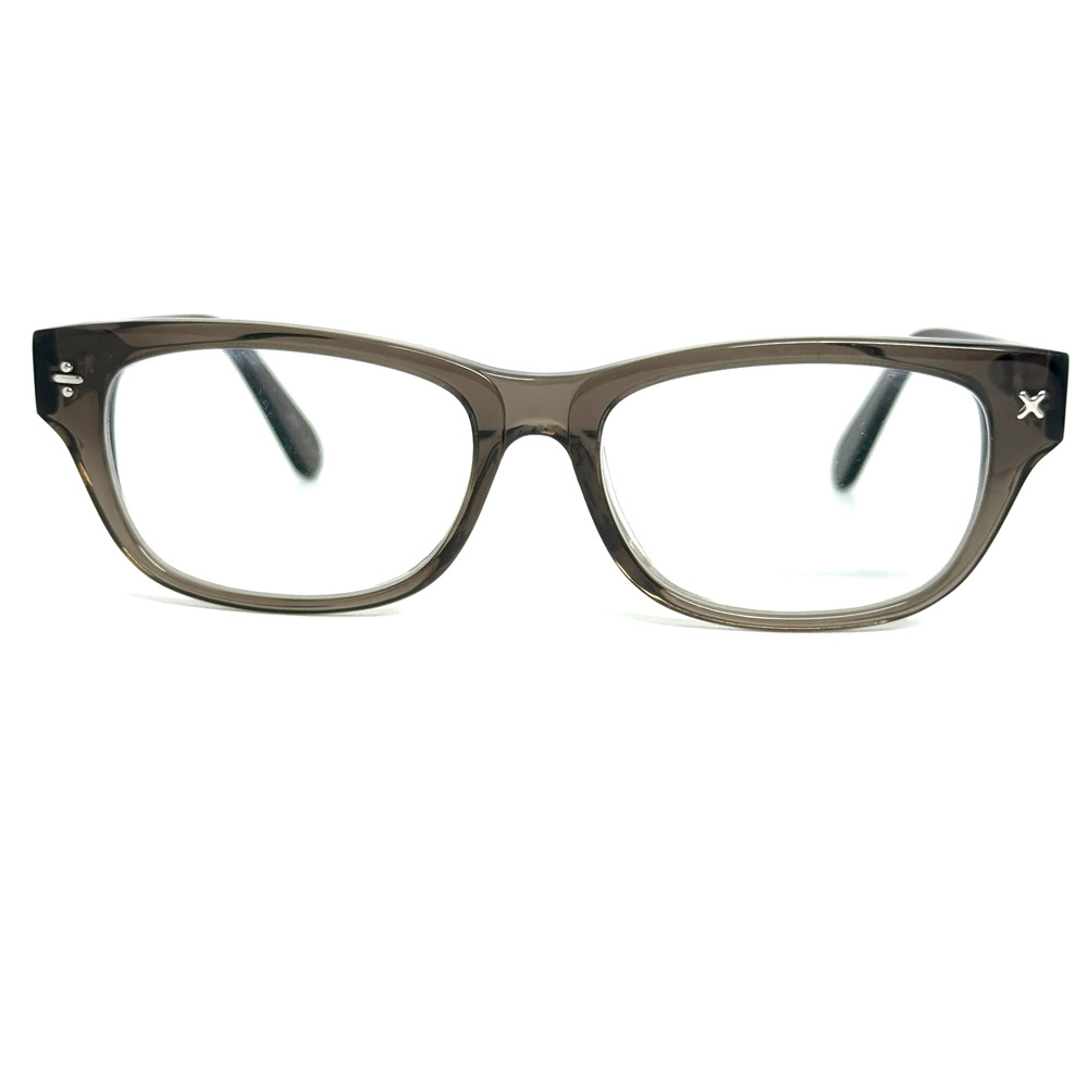 Derek Cardigan Eyeglasses Frame DC7008 Smoke 53-17-148 Brown Fade H20279